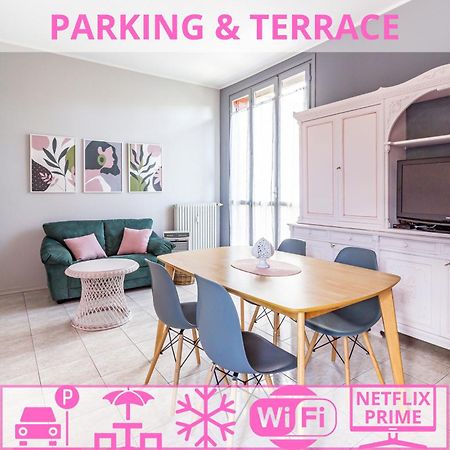 Parking & Terrace - Large 90 Mq - Self Check-In & Remote Access Daire Como Dış mekan fotoğraf